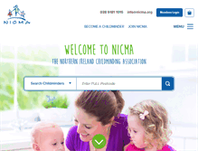 Tablet Screenshot of nicma.org